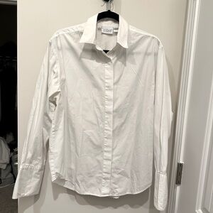 Relaxed White Shirt